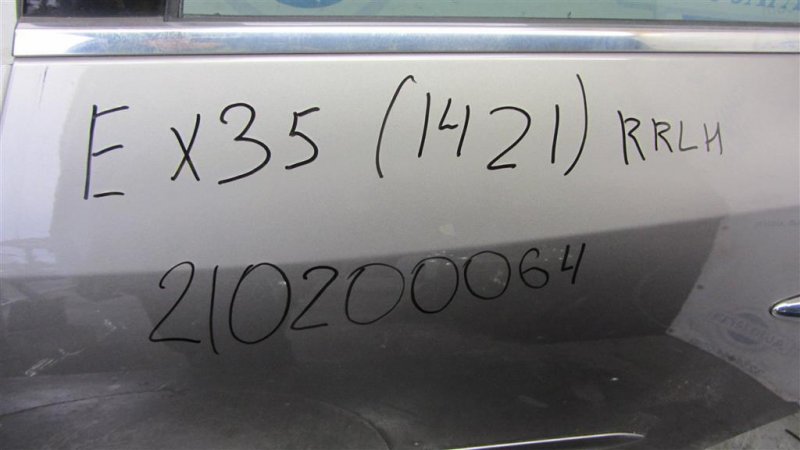 Дверь задняя левая EX35(37) 07-12 2008 Внедорожник 3.5 VQ35HR