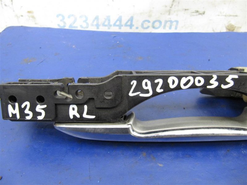 Ручка двери наружная задняя левая M35/M45 04-10 2006 Седан 3.5 VQ35DE Ручка двери наружная задняя левая M35/M45 04-10 2006 Седан 3.5 VQ35DE