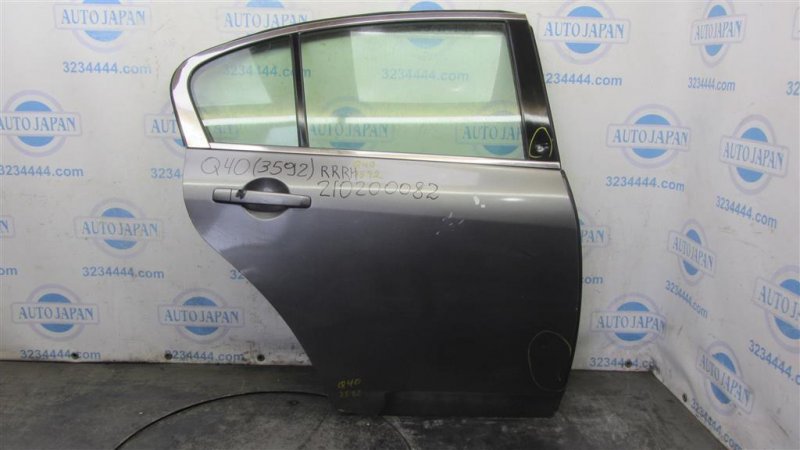 Дверь задняя правая INFINITI G25/G35/G37/Q40 06-14 2014 Седан 3.7 VQ37VHR H2100-JK0MM Б/У