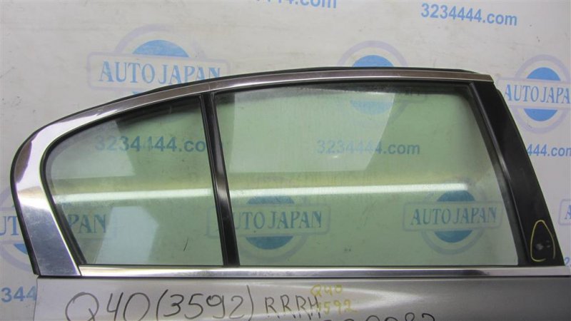Дверь задняя правая INFINITI G25/G35/G37/Q40 06-14 Седан 3.7 VQ37VHR