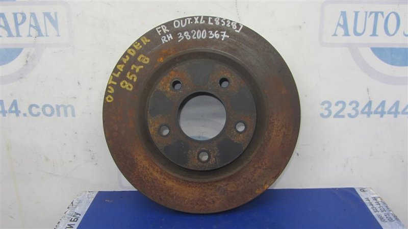 Тормозной диск передний MITSUBISHI OUTLANDER XL 05-13 2006 Внедорожник 3.0 4615A075 Б/У