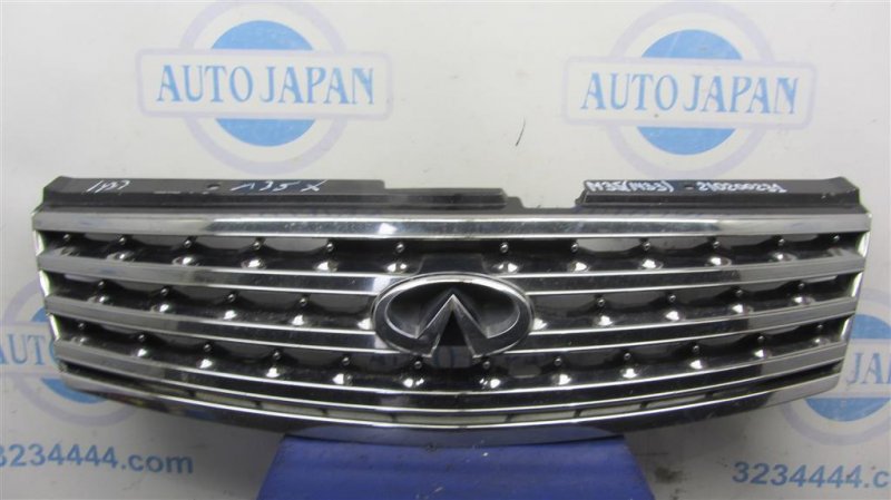 Решетка радиатора INFINITI M35/M45 04-10 2006 Седан 3.5 VQ35DE 62310-EH200 Б/У