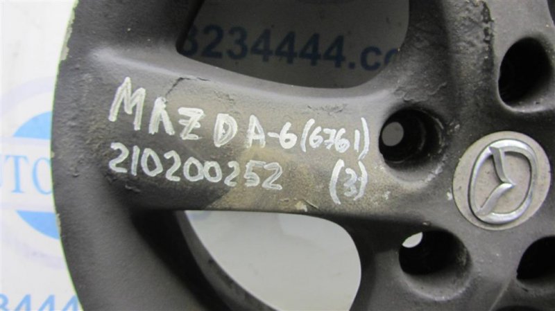 Диск R17 6 GG 02-07 2007 Седан 2.3 Диск R17 6 GG 02-07 2007 Седан 2.3