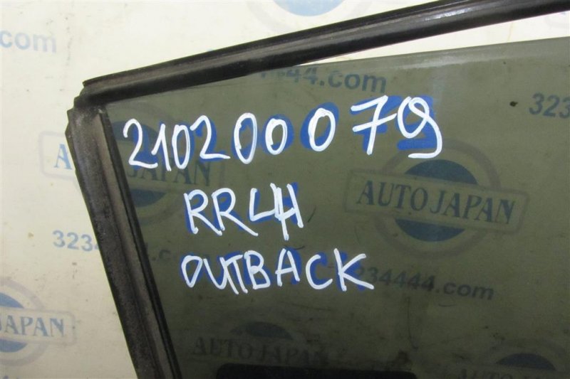 Стекло двери глухое заднее левое OUTBACK 09-14 BR 2011 Внедорожник 2.5