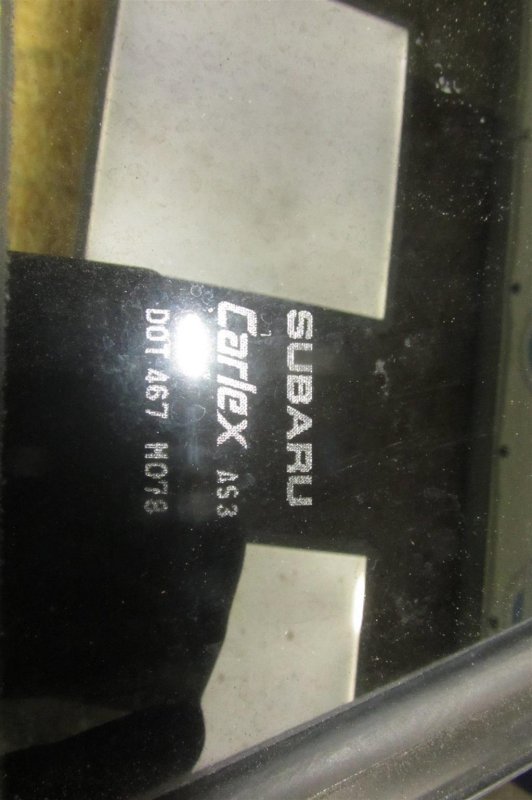 Стекло двери глухое заднее левое OUTBACK 09-14 BR 2011 Внедорожник 2.5