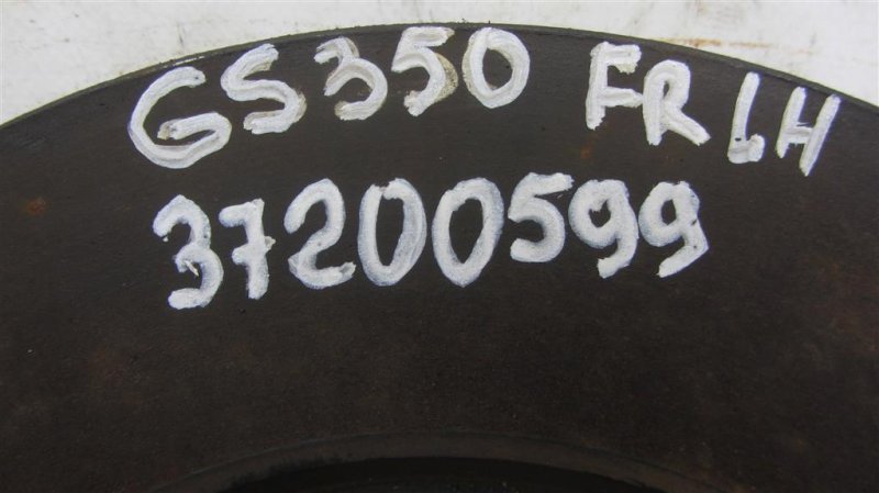 Тормозной диск передний GS350 GS300 05-11