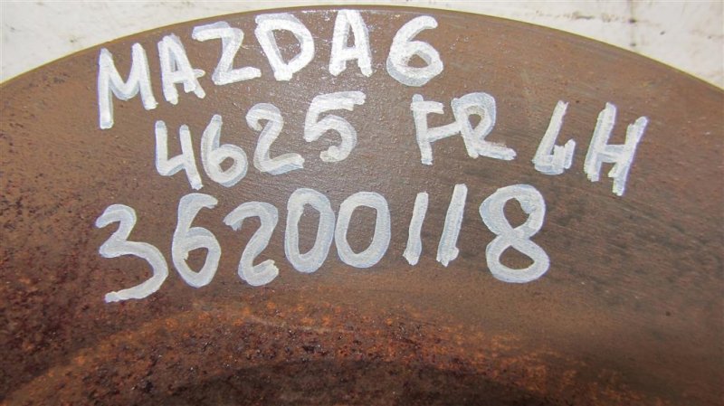 Тормозной диск передний 6 GH 07-12 2012 Седан 2.5 Тормозной диск передний 6 GH 07-12 2012 Седан 2.5