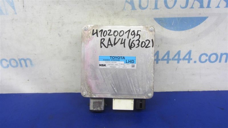 Блок управления электроусилителем руля TOYOTA RAV4 05-12 2008 GSA33 3.5 2GR-FE 89650-42040 Б/У