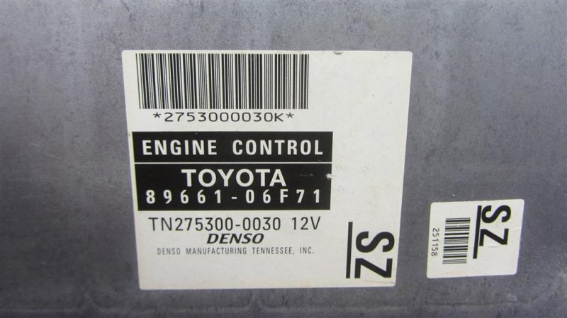 Блок управления двигателем SOLARA 03-09 2008 MCV31 Кабриолет 3.3 3MZFE Блок управления двигателем SOLARA 03-09 2008 MCV31 Кабриолет 3.3 3MZFE