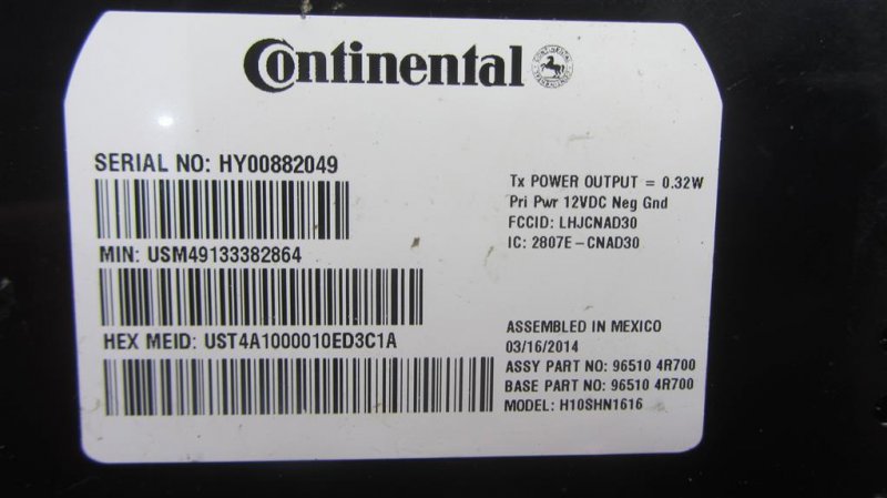 Блок комфорта SONATA YF 10-14 2015 Седан 2.4