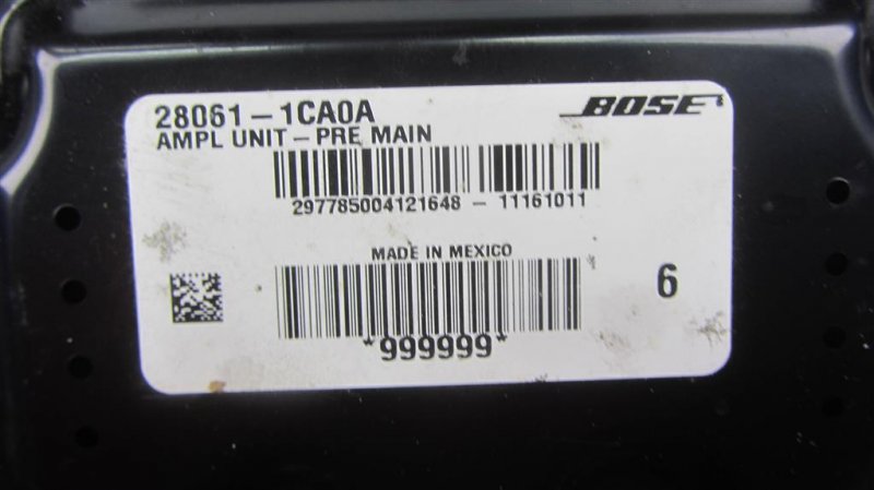 Усилитель звука FX/QX70 S51 08-17 2011 Внедорожник 3.5