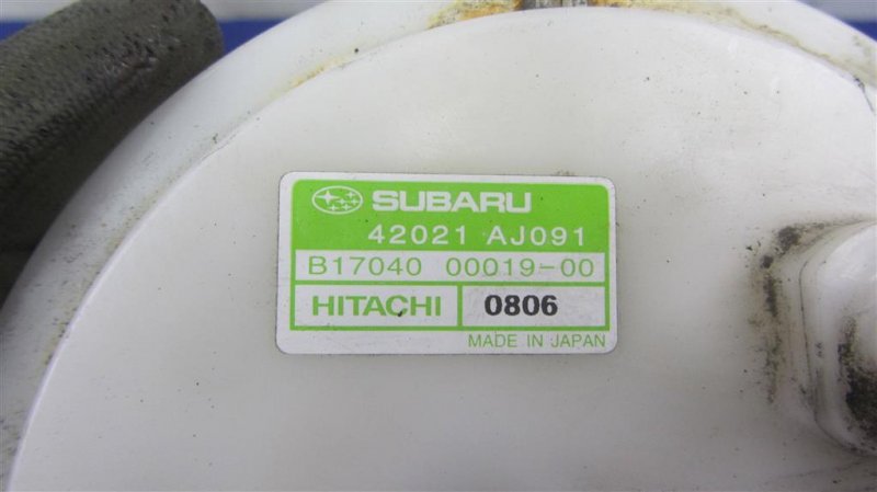 Топливный насос OUTBACK 09-14 BR 2011 Внедорожник 2.5