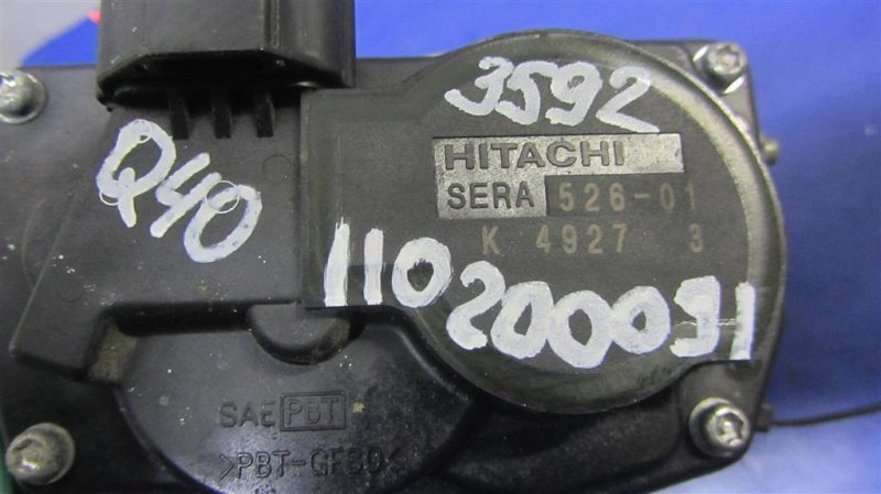 Дроссельная заслонка левая G25/G35/G37/Q40 06-14 2014 Седан 3.7 VQ37VHR