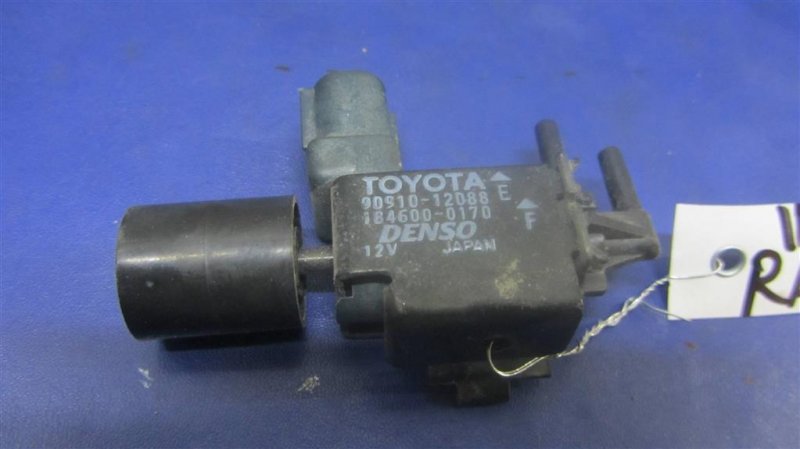 Запчасть клапан электромагнитный (вакуумный) TOYOTA RAV4 05-12 2008 GSA33 3.5 2GR-FE 90910-12088 Б/У Клапан электромагнитный (вакуумный) TOYOTA RAV4 05-12 2008 GSA33 3.5 2GR-FE 90910-12088 Б/У