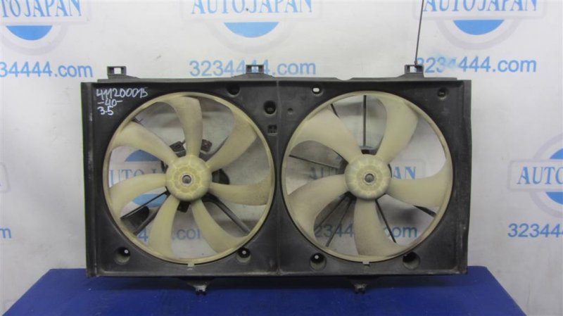 Диффузор вентилятора основного радиатора TOYOTA CAMRY 40 06-11 2GR 16711-AD010 Б/У