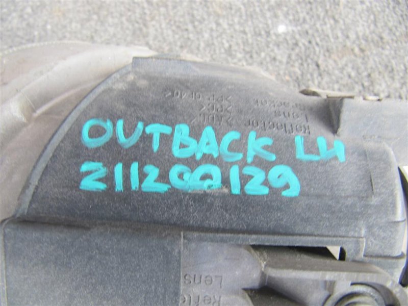 Противотуманная фара левая OUTBACK 03-09 BP