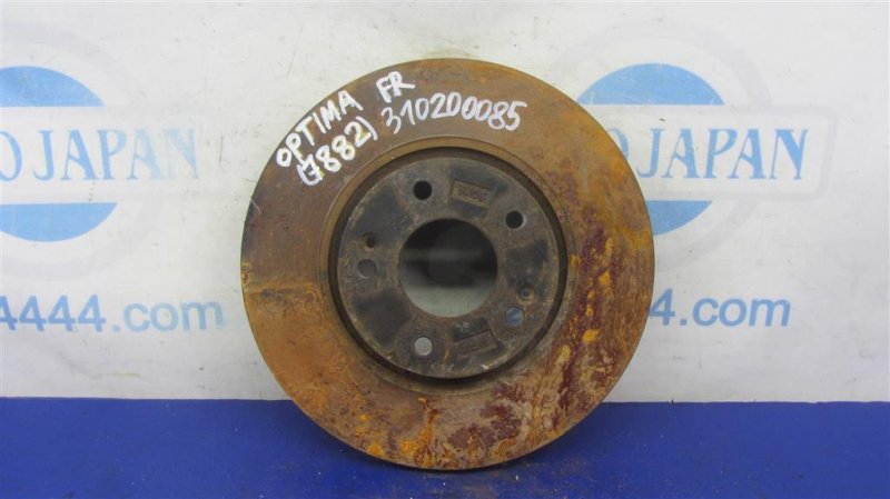 Тормозной диск передний KIA OPTIMA TF 11-16 2014 Седан 2.4 51712-3Q000 Б/У