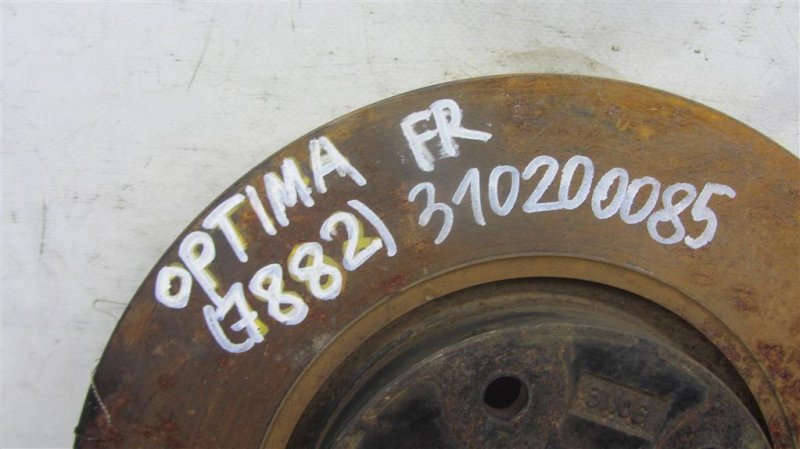 Тормозной диск передний OPTIMA TF 11-16 2014 Седан 2.4