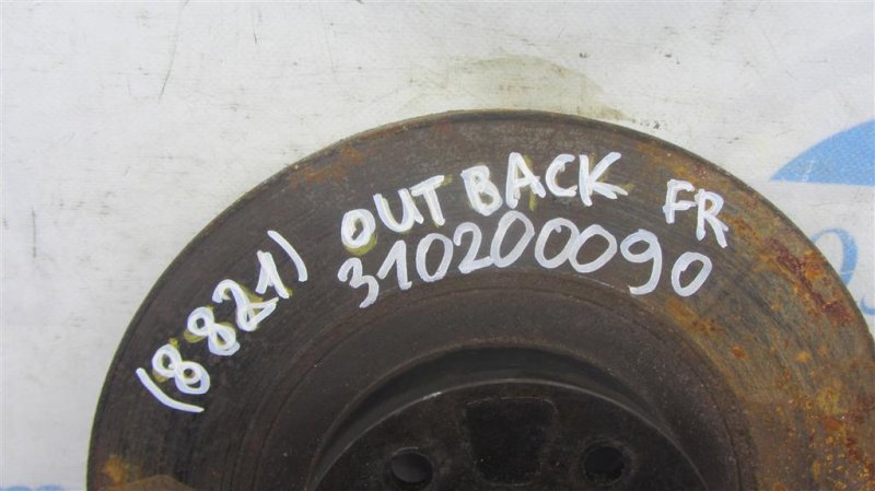 Тормозной диск передний OUTBACK 09-14 BR 2011 Внедорожник 2.5