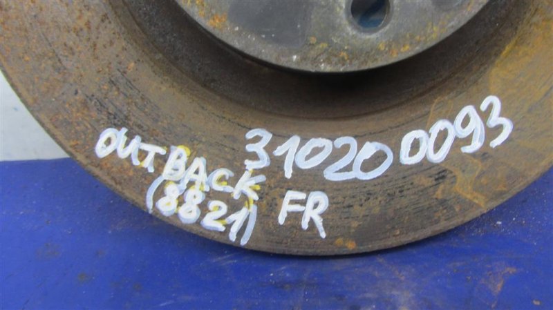 Тормозной диск передний OUTBACK 09-14 BR 2011 Внедорожник 2.5