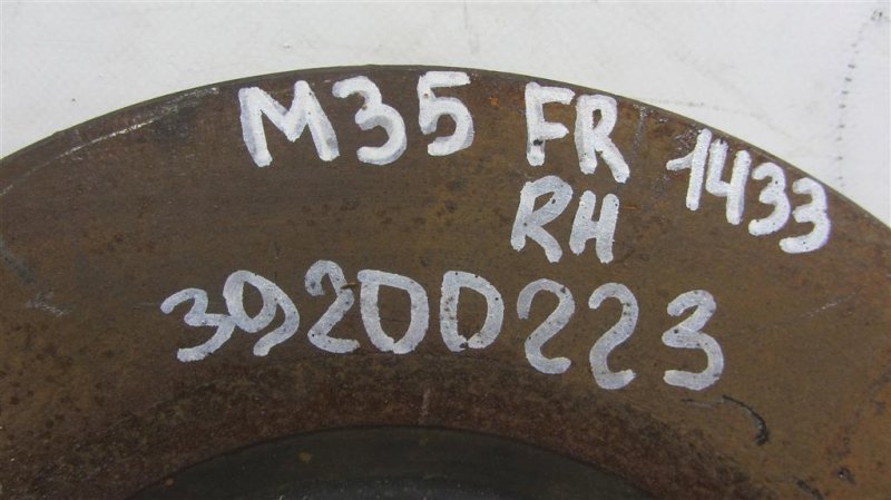 Тормозной диск передний M35/M45 04-10 2006 Седан 3.5 VQ35DE