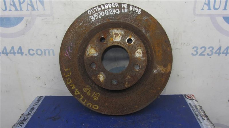 Тормозной диск передний MITSUBISHI OUTLANDER XL 05-13 2007 Внедорожник 3.0 4615A075 Б/У