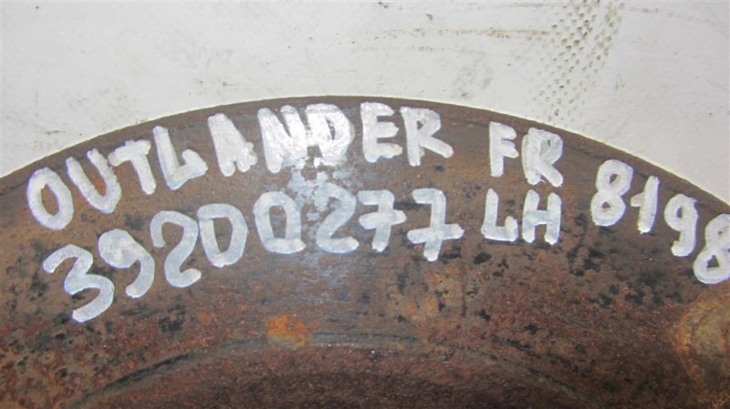 Тормозной диск передний OUTLANDER XL 05-13 2007 Внедорожник 3.0