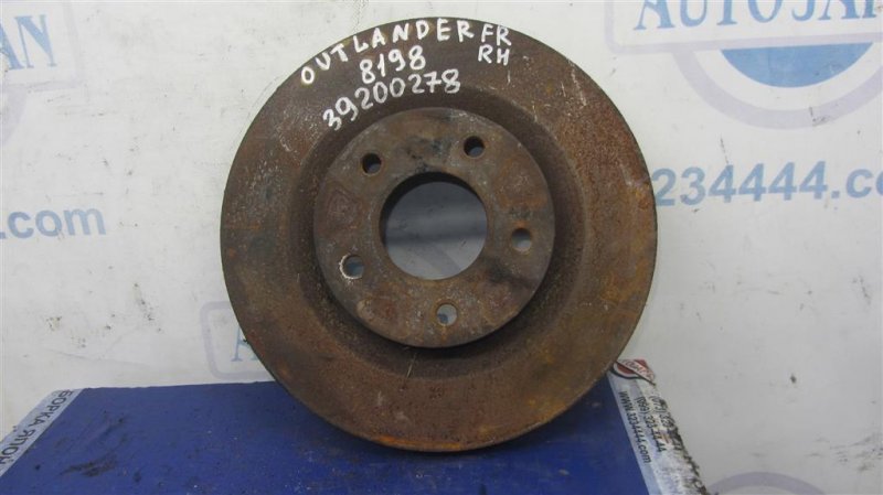 Тормозной диск передний MITSUBISHI OUTLANDER XL 05-13 2007 Внедорожник 3.0 4615A075 Б/У