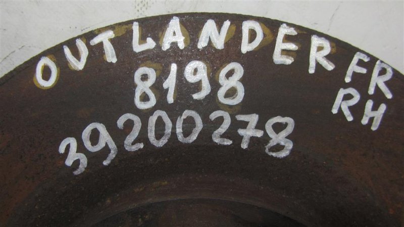 Тормозной диск передний OUTLANDER XL 05-13 2007 Внедорожник 3.0