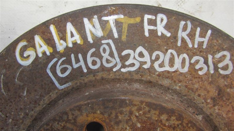 Тормозной диск передний GALANT 03-12 2008 Седан 2.4