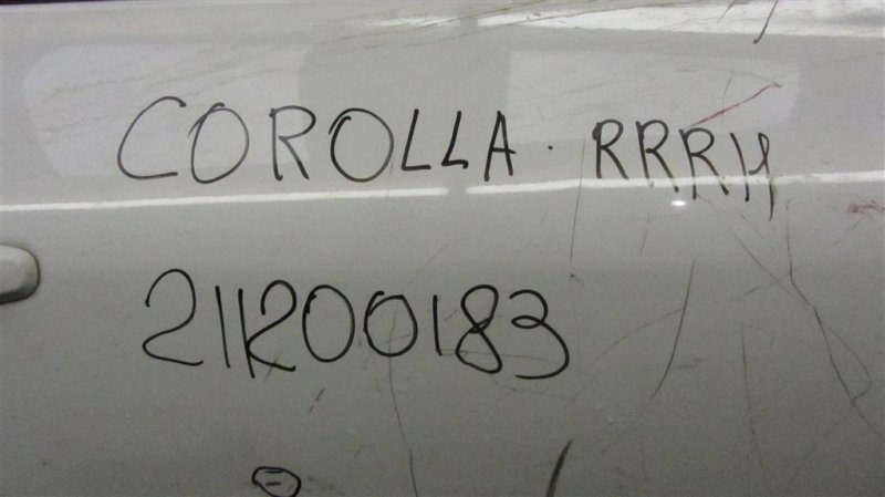 Дверь задняя правая COROLLA 150 06-13