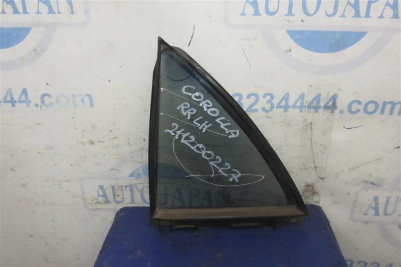 Запчасть стекло двери глухое заднее левое TOYOTA COROLLA 150 06-13 68124-02210 Б/У Стекло двери глухое заднее левое TOYOTA COROLLA 150 06-13 68124-02210 Б/У