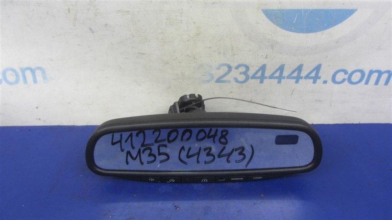 Зеркало салона INFINITI M35/M45 04-10 2006 Седан 3.5 VQ35DE 96321-CR911 Б/У