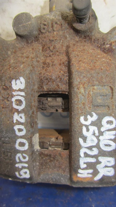 Суппорт тормозной задний левый G25/G35/G37/Q40 06-14 2014 Седан 3.7 VQ37VHR