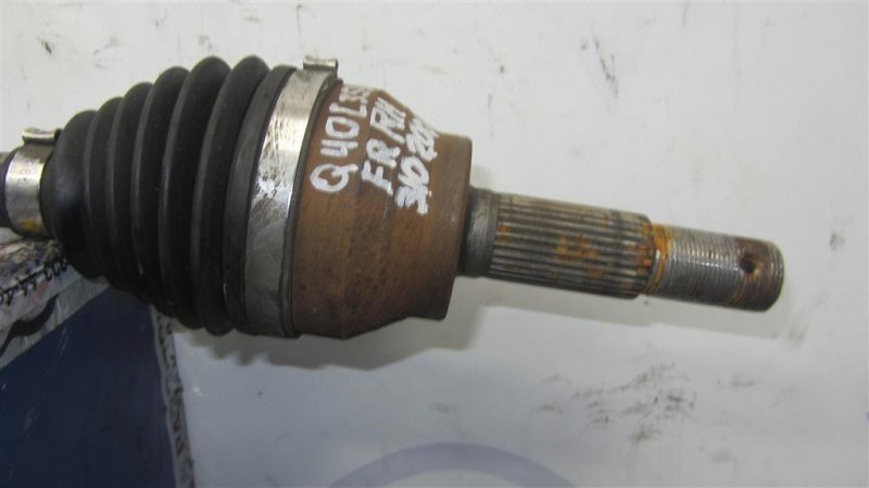 Привод передний левый INFINITI G25/G35/G37/Q40 06-14 Седан 3.7 VQ37VHR