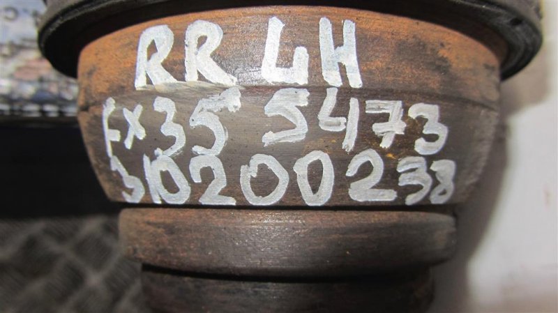 Привод задний задний левый FX S50 03-08 2004 Внедорожник 3.5