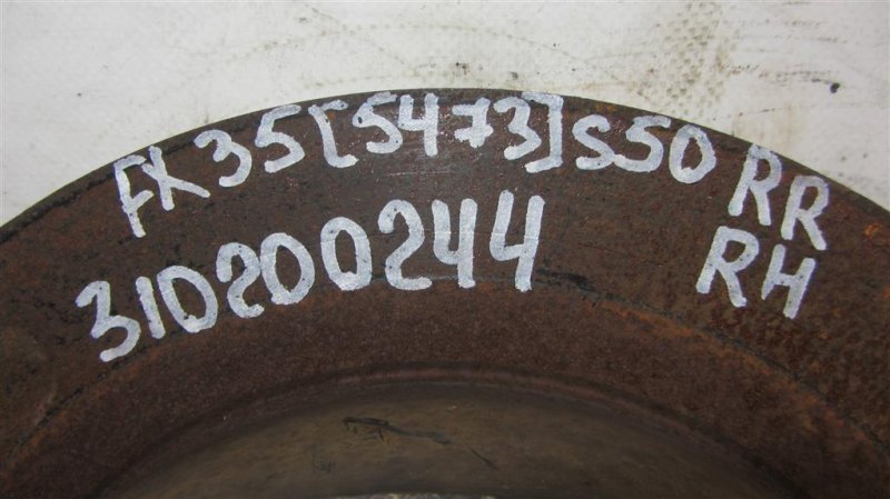 Тормозной диск задний FX S50 03-08 2004 Внедорожник 3.5 Тормозной диск задний FX S50 03-08 2004 Внедорожник 3.5