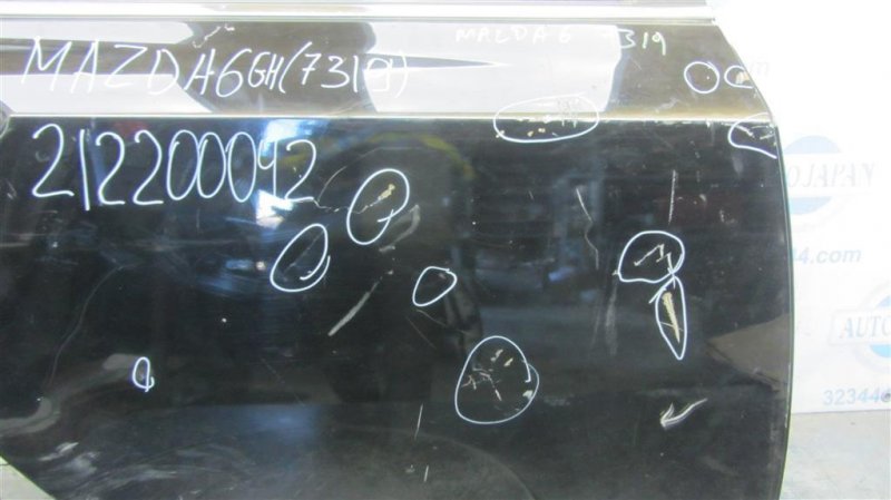 Дверь задняя правая 6 GH 07-12 2011 Седан 2.5