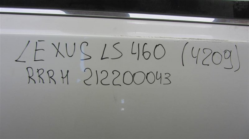 Дверь задняя правая LS460 06-12 2007 Седан 4.6