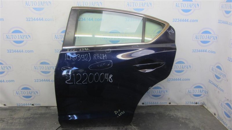 Дверь задняя левая ACURA ILX 12-16 2014 Седан 2.0 67550-TX6-A90ZZ Б/У