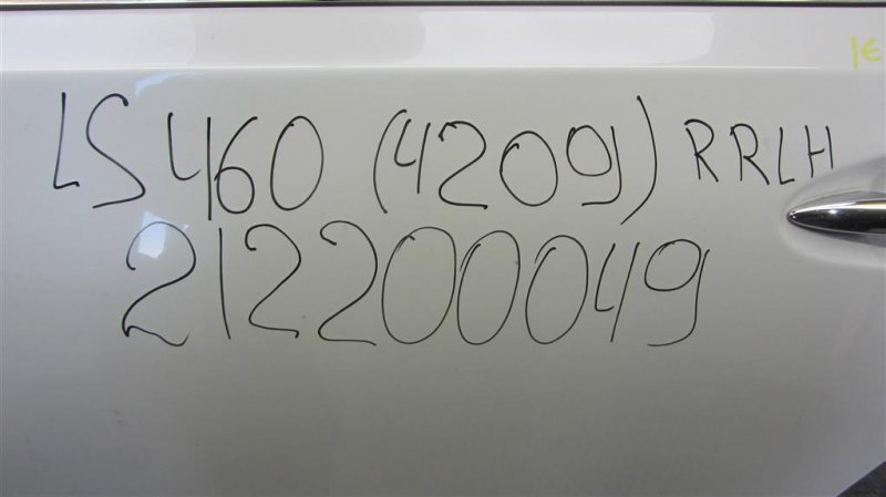 Дверь задняя левая LS460 06-12 2007 Седан 4.6 Дверь задняя левая LS460 06-12 2007 Седан 4.6