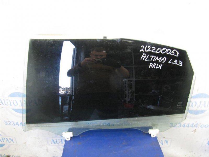 Стекло двери заднее левое NISSAN ALTIMA L33 12-18 2016 L33 2.5 82301-3TA0A Б/У