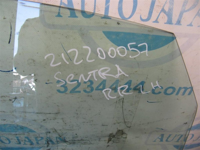 Стекло двери заднее левое SENTRA B17 12-21 2012 Седан 1.8