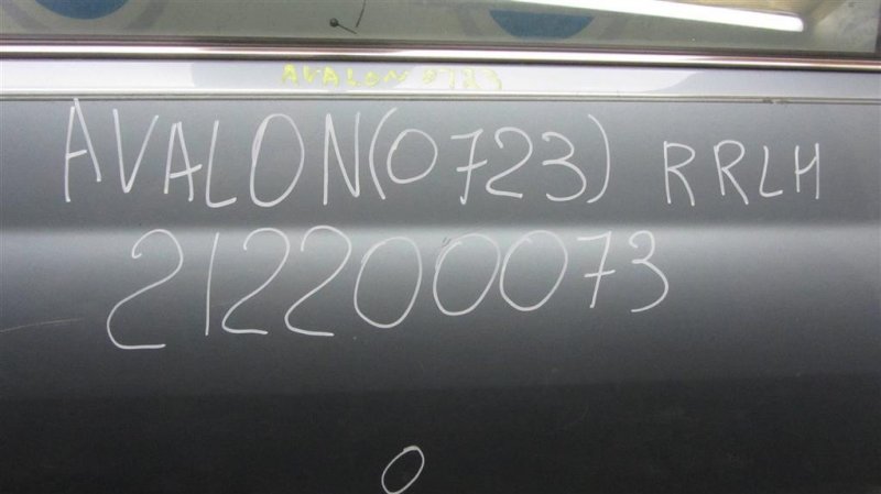 Дверь задняя левая AVALON 05-12 2007 GSX30 3.5 2GR-FE