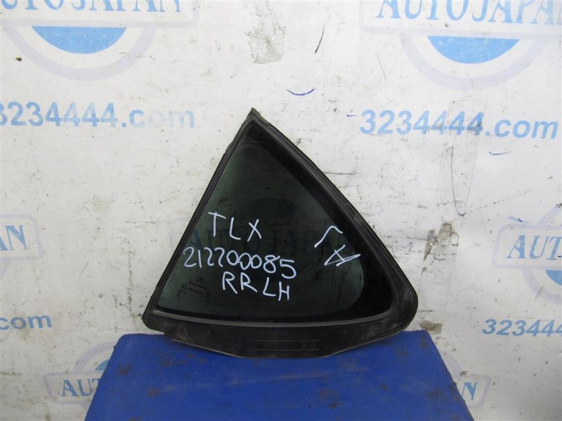 Стекло двери глухое заднее левое ACURA TLX 14-17 2015 Седан 2.4 73455-TZ3-A01 Б/У