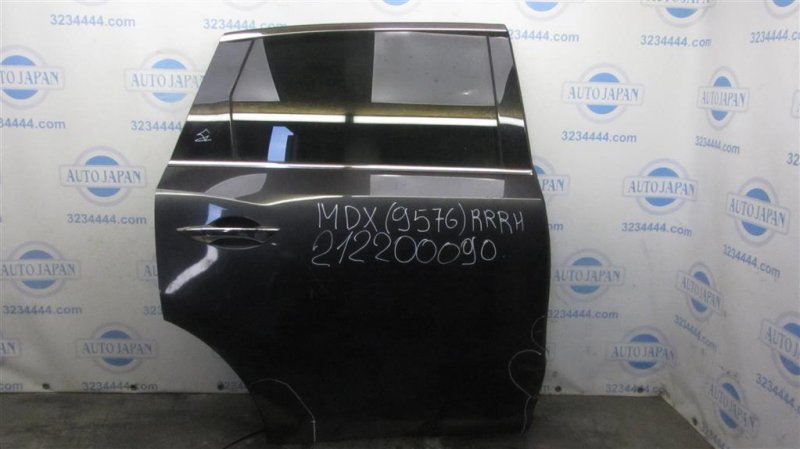 Дверь задняя правая ACURA MDX (YD3) 13-21 2014 Внедорожник 3.5 67510-TZ5-A90ZZ Б/У