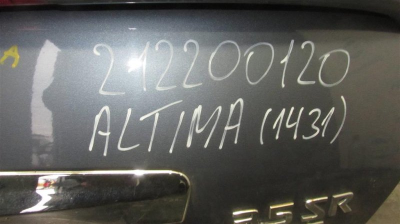 Крышка багажника ALTIMA L32 07-12 2011 Седан 3.5