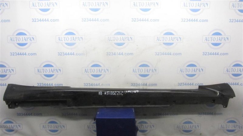 Накладка порога наружная правая INFINITI G25/G35/G37/Q40 06-14 2009 COUPE 3.7 VQ37VHR 76850-JJ57A Б/У