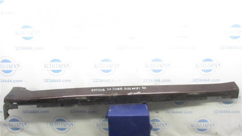 Накладка порога наружная правая KIA OPTIMA TF 11-16 2011 Седан 2 87752-2T000 Б/У