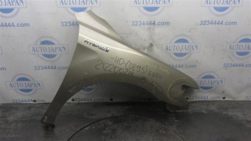 Крыло переднее переднее правое TOYOTA CAMRY 40 06-11 2008 AHV40 2.4 2AZFXE 53801-06110 Б/У